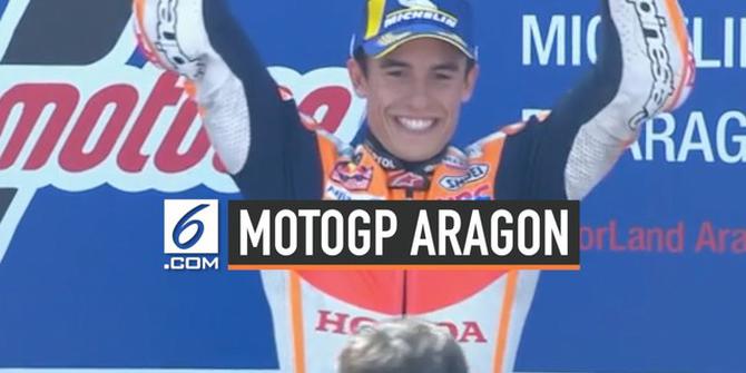 VIDEO: Marc Marquez Juara MotoGP Aragon 2019
