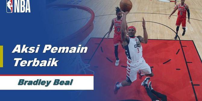 VIDEO: Bradley Beal Cetak 53 Poin Saat Washington Wizards Dikalahkan Chicago Bulls 117-126