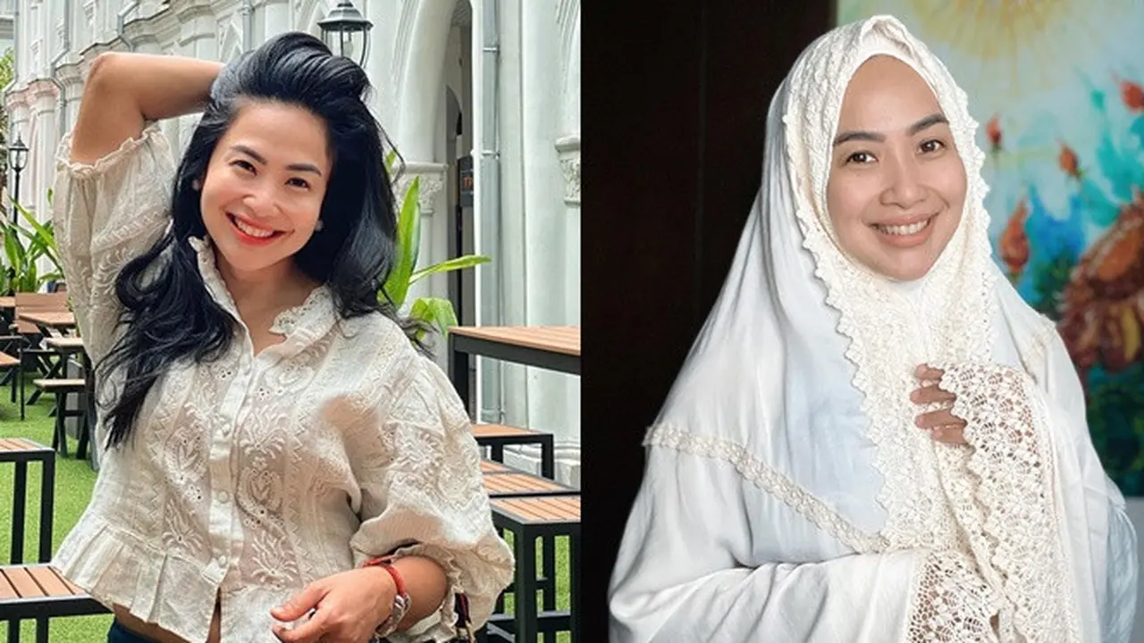 6 Potret Feni Rose saat Pakai Hijab, Disebut Makin Cantik