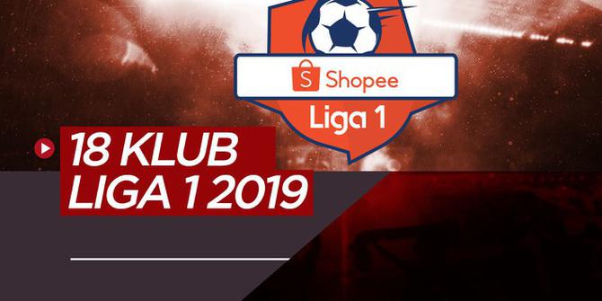 VIDEO: 18 Klub Peserta Shopee Liga 1 2019
