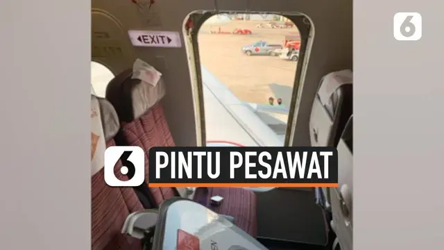 Kepanikan terjadi pada penerbangan maskapai Thailand Smile rute Chiang Mai menuju Bangkok. Seorang penumpang mabuk membuka pintu darurat saat pesawat hendak lepas landas.
