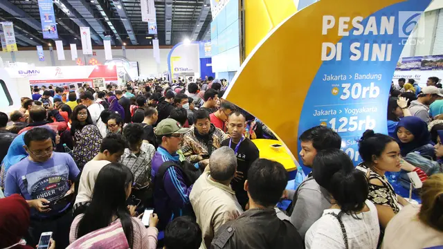Berburu Diskon Tiket Kereta Api di KAI Travel Fair