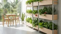 7 Ide Kebun Sayur dalam Ruangan yang Efisien, Solusi Urban Farming Modern untuk Rumah Sehat