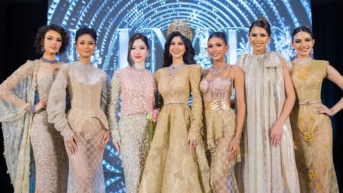 Top 7 Miss Mega Bintang Indonesia 2023. [Foto: Istimewa]
