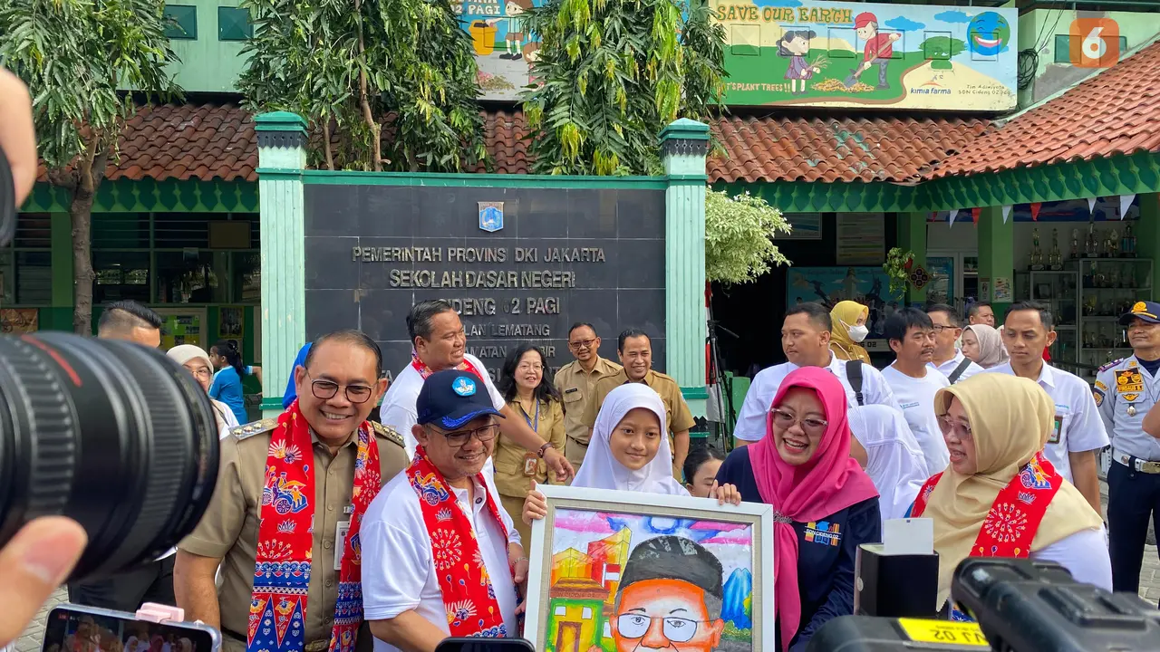 Peluncuran program "Cek Kesehatan Gratis (CKG)" yang diselenggarakan di SD Negeri Cideng 02, pada Senin, 04 Agustus 2025.