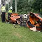 McLaren MP4 12C Kecelakaan di Tol Jagorawi (Ist)