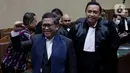 Atas dakwaan tersebut, Hasto Kristiyanto bersama tim penasehat hukumnya berencana akan mengajukan nota keberatan atas dakwaan atau eksepsi. (Liputan6.com/Herman Zakharia)