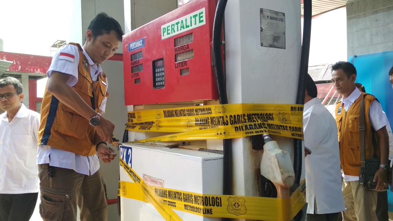 Waspada SPBU Indramayu Utak Atik Angka Takaran