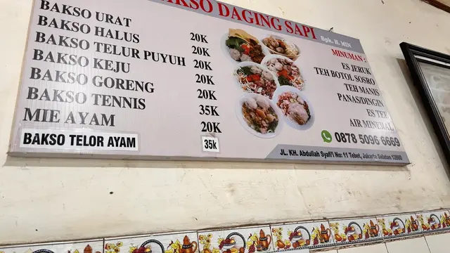 Rekomendasi Tempat Makan Bakso di Jakarta Selatan