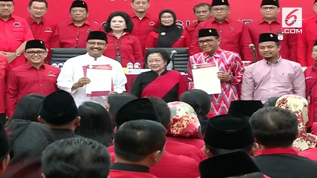 VIDEO: Begini Proses Mega Tentukan Cagub Cawagub Jawa Timur dan Sulawesi Selatan