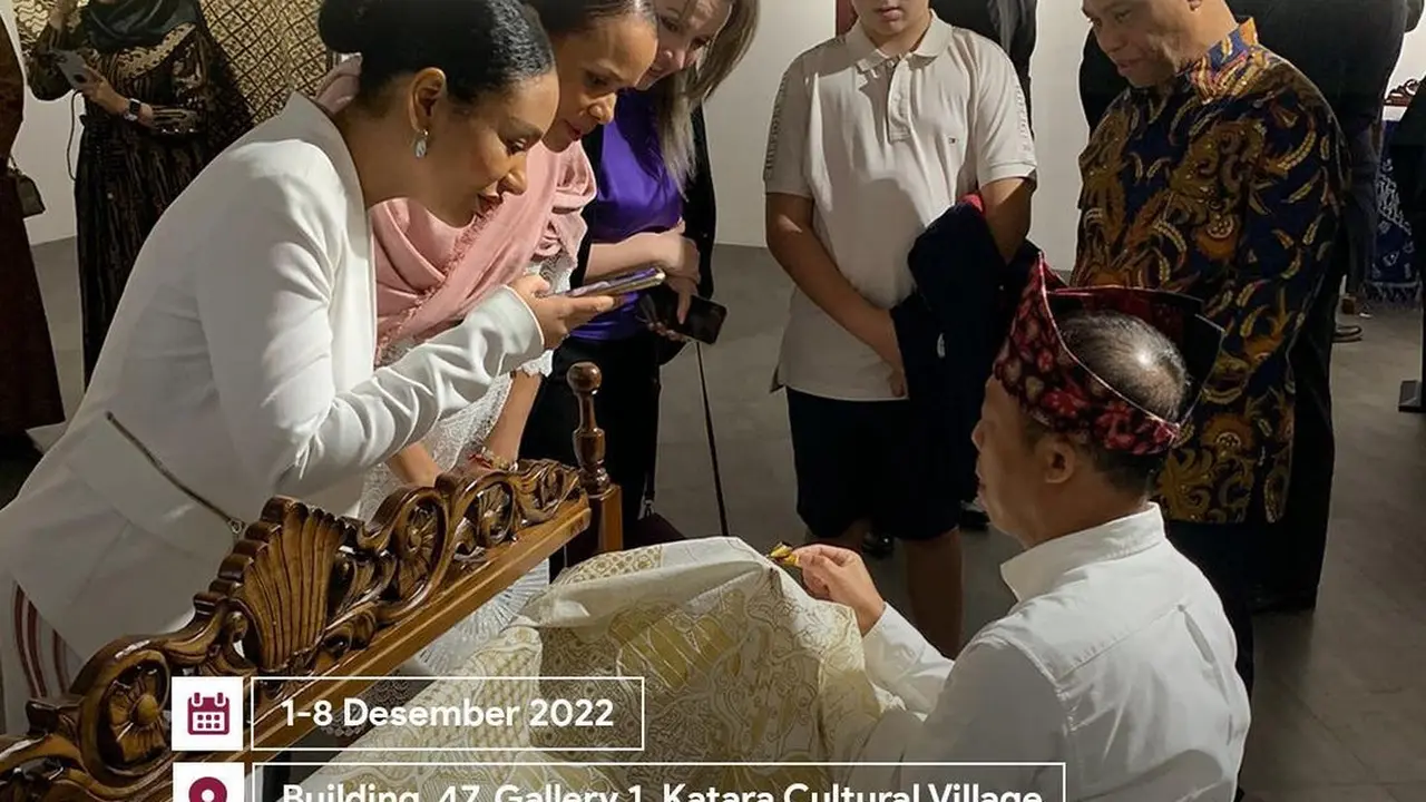 Pameran Batik di Qatar