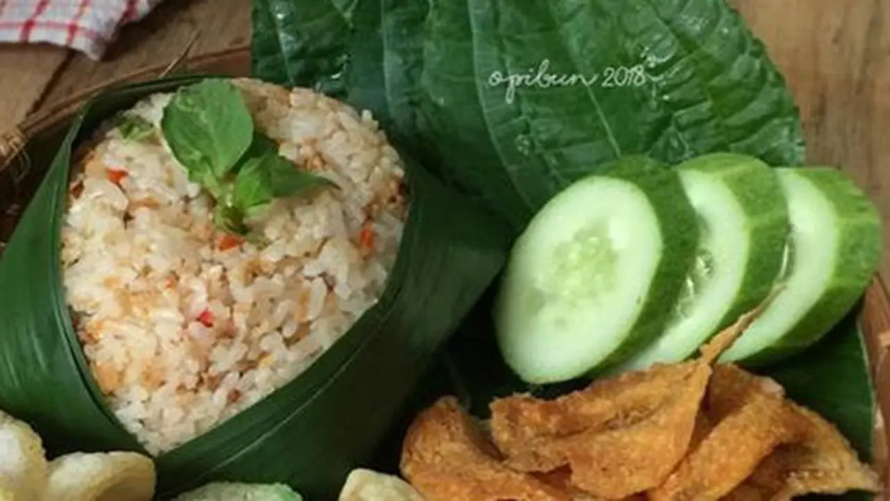 Nasi tutug oncom./Copyright cookpad.com/opi bun