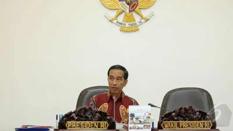 Jokowi Gelar Rapat Persiapan Lebaran