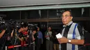 Max Sopacua yang tiba pukul 14:00 WIB ini terpaksa tak jadi menemui Ketua DPR Marzuki Alie yang sedang dirawat di RSPAD Gatot Subroto, Jakarta, Sabtu (16/8/14). (Liputan6.com/Miftahul Hayat)