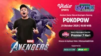 Nonton Game Bareng Pokopow: Marvel's Avengers, Rabu 21 Oktober 2020 di Vidio, Bola.com, dan Bola.net