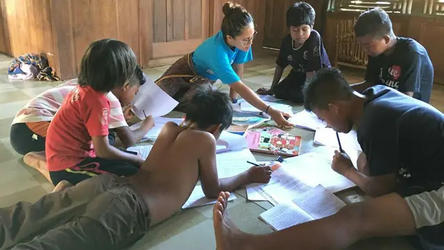 Anak-anak Orang Rimba Jambi