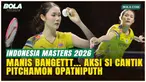 Pesona Pitchamon Opatniputh saat Beraksi di Indonesia Masters 2026: Manis tapi Mematikan!