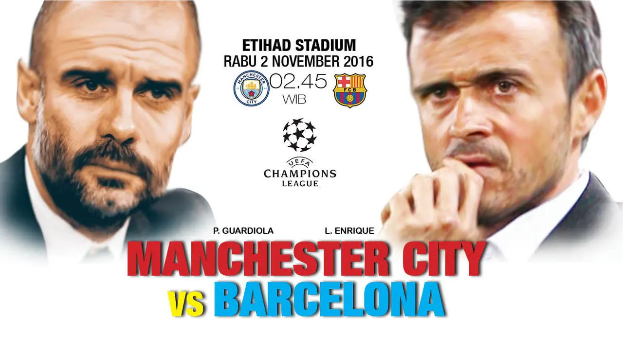 Prediksi Manchester City Vs Barcelona