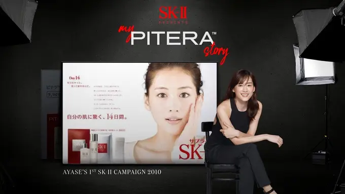 Ayase Haruka dengan kampanye ikonis SK-II pertama di tahun 2010