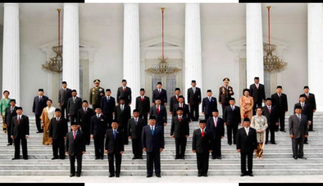 Pose Pose Menteri Kabinet Dari Presiden 1 Sampai 7 Foto Liputan6 Com
