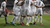 GOL KILAT - Gareth Bale mencetak gol cepat ke gawang Real Betis. (REUTERS/Andrea Comas)