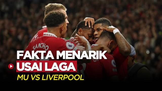 Berita Video, Fakta-Fakta Menarik Usai Laga Pekan Ketiga Liga Inggris 2022/2023 antara MU Vs Liverpool pada Selasa (23/8/2022)