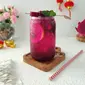 Resep mojito buah naga untuk bawa keberuntungan di Imlek 2024. (dok. Cookpad @Phi_Phit)