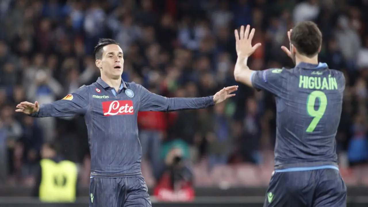 Napoli vs Wolfsburg (AFP)