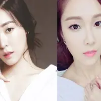 Sama-sama terjun didunia entertainment, sosok Tiffany SNSD dan Jessica Jung terus menjadi sorotan netizen. Banyak netizen yang membicarakan dua idol K-Pop ini mulai dari kecantikannya, olah vokal dan popularitas. (Soompi/Bintang.com)