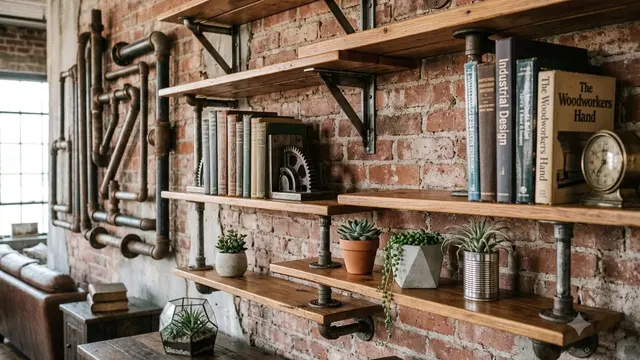 Inspirasi Dekorasi Rumah Industrial dari Bahan Bangunan Bekas atau Sisa