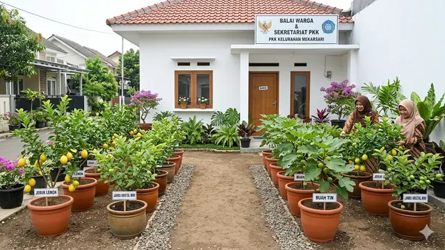 Ide Kebun Buah Mini untuk Ibu-Ibu PKK. Gemini