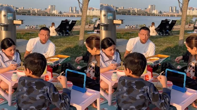 Idul Adha di Korea Selatan, Ini 7 Potret Anang Ashanty Piknik di Sungai Han