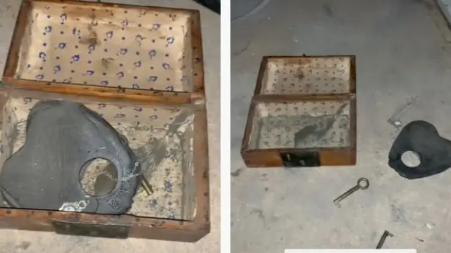 Pria Temukan Kotak Misterius Saat Renovasi Rumah, Isinya Bikin Bergidik