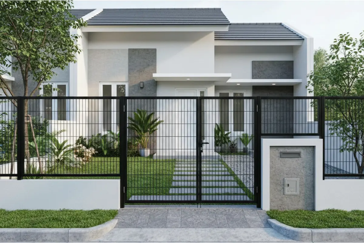 7 Model Pagar Besi Wiremesh 2025 yang Elegan, Kuat, dan Cocok untuk Hunian Modern