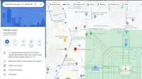 Mahkamah Konstitusi jadi Mahkahmah Keluarga di Google Maps (Foto: Screenshot di Google Maps)