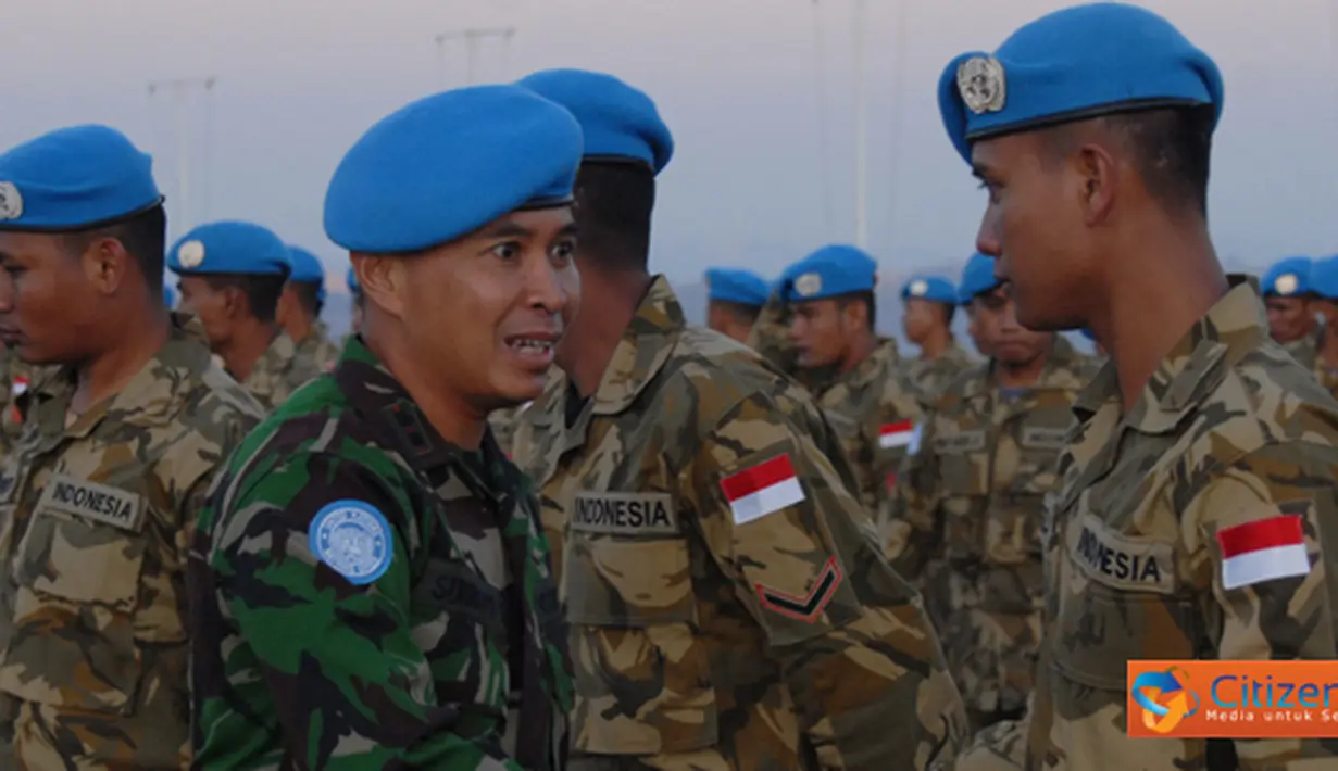 Citizen6, Lebanon: Gelombang enam ini merupakan gelombang terakhir dari beberapa gelombang keberangkatan  bagi personel yang tergabung  dalam Satgas Yonmek Konga XXIII-F/UNIFIL. (Pengirim: Badarudin Bakri) 