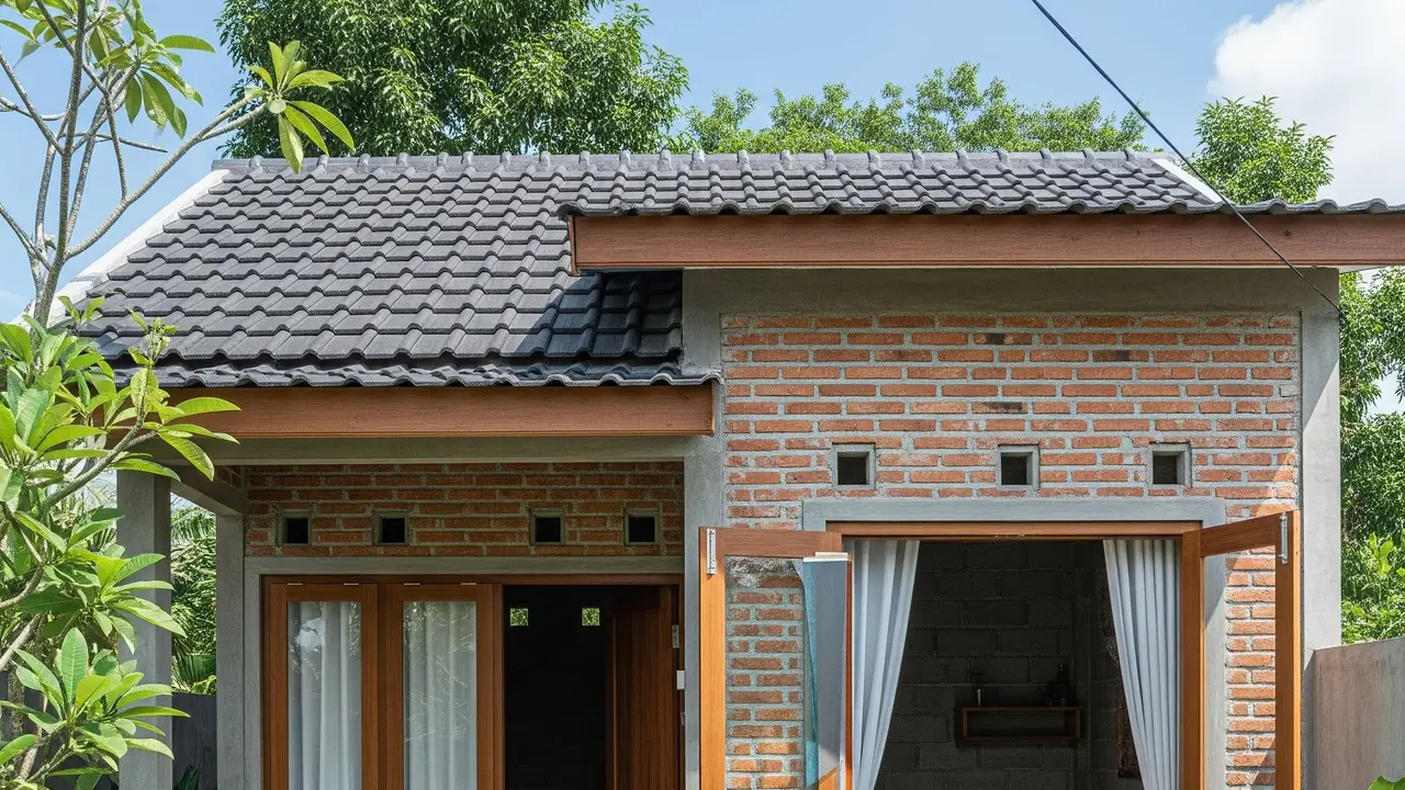 Inspirasi Desain Rumah Sederhana 50 Jutaan di Lahan Terbatas
