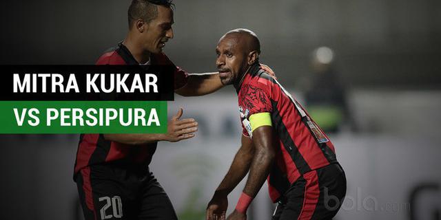 VIDEO: Highlights Liga 1 2017, Mitra Kukar Vs Persipura 0-5