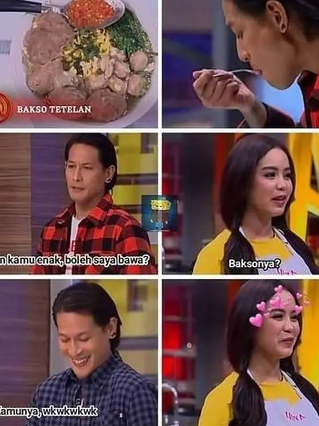 Gombalan Lucu Ala MasterChef Ini Bikin Tepuk Jidat