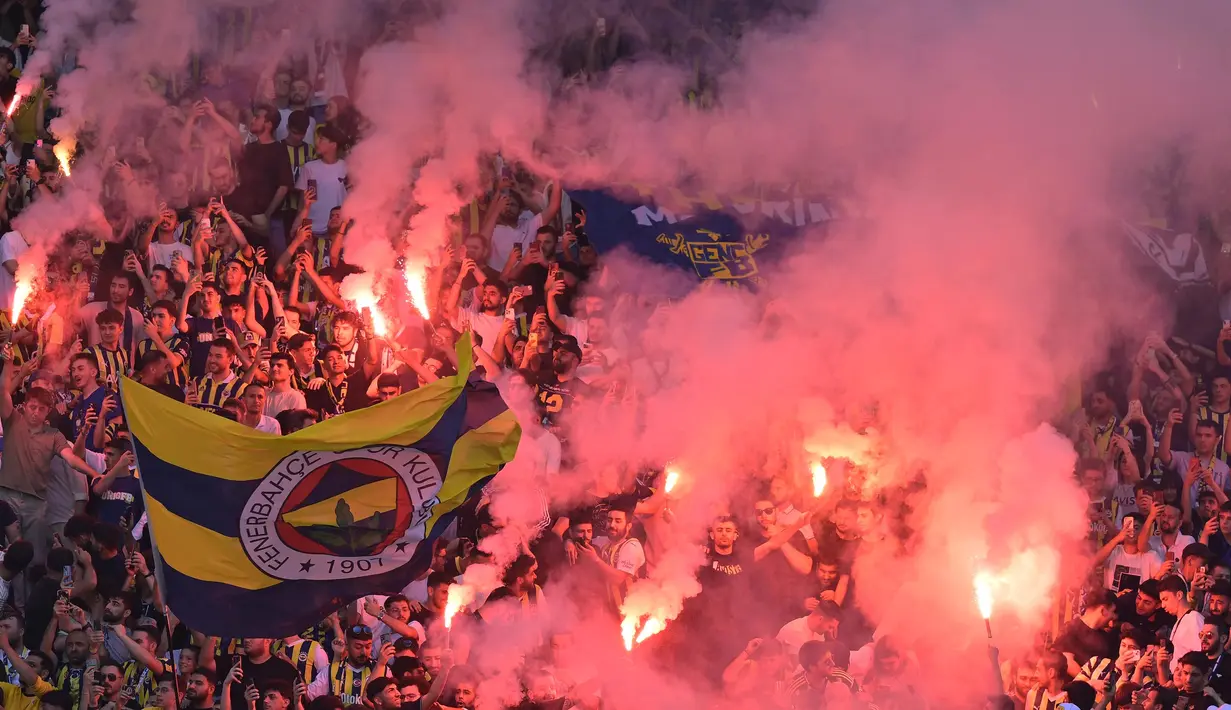 Fenerbahce terakhir juara pada musim 2013/2014. (Yasin AKGUL/AFP)
