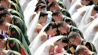 88 Tentara Rayakan Pernikahan Bersama (shanghaiist)