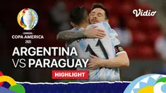Berita video highlights Grup A Copa America 2021 antara Timnas Argentina melawan Paraguay yang berakhir dengan skor 1-0, Selasa (22/6/2021) pagi hari WIB.