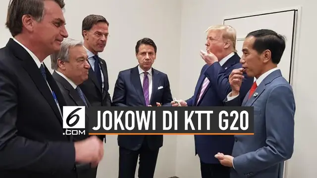 VIDEO: Potret Jokowi Bersama Pemimpin Dunia di KTT G20