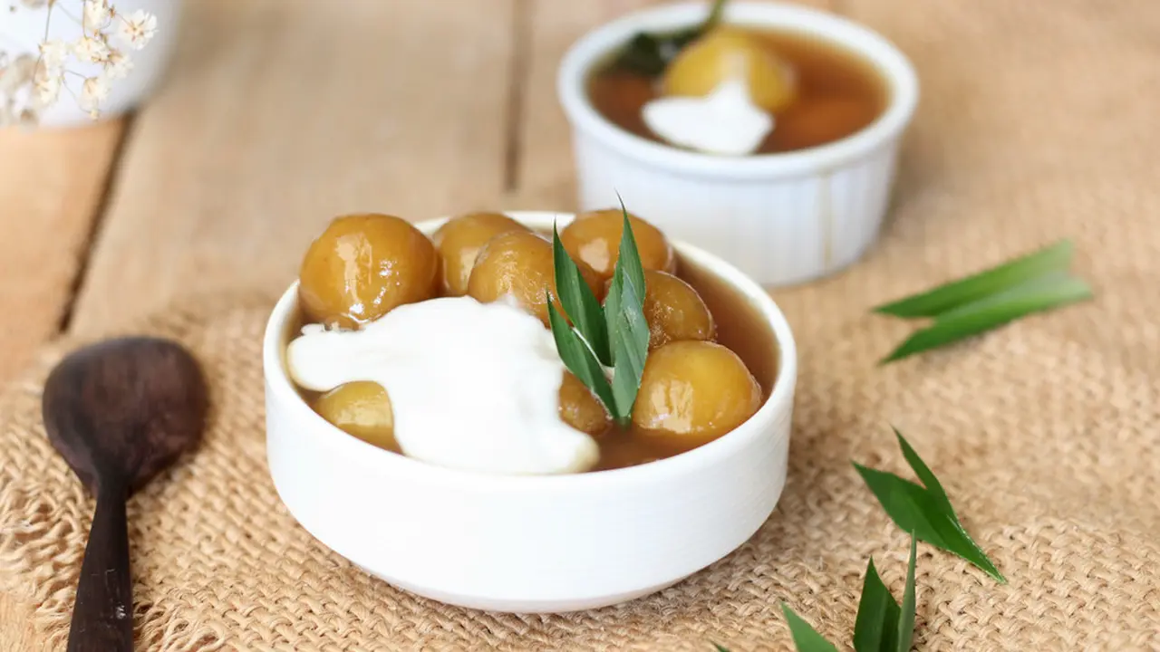 kolak bubur biji salak