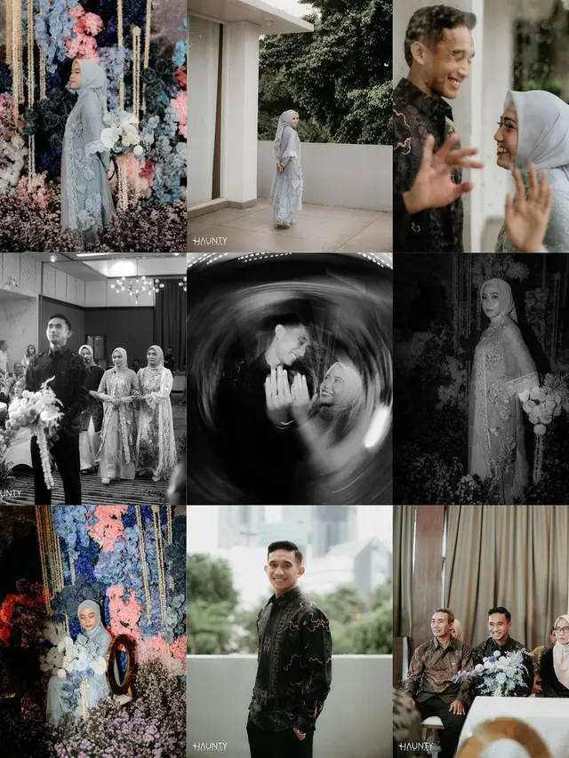 6 Gaya Serasi Rizky Ridho dan Sendy Aulia di Momen Lamaran dengan Nuansa Biru