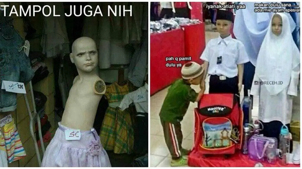 Meme Kocak ala Manekin Ini Bikin Ngakak