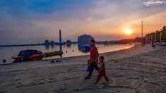 Umat Muslim bersiap melaksanakan Salat Idul Adha 1447 Hijriah di Pantai Lagoon, Ancol, Jakarta,  Rabu (27/5/2026). (merdeka.com/Arie Basuki)