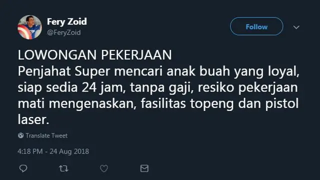 6 Status Facebook Info Lowongan Kerja Nyeleneh Ini Bikin Pelamar Garuk Kepala