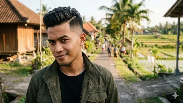 Model Rambut Pria Tipis Samping Panjang Belakang