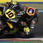 Luca Marini bercerita, Ducati menyiapkan dua motornya dalam waktu delapan jam agar bisa meraih hasil maksimal di Kualifikasi MotoGP Argentina 2022. (AFP/JUAN MABROMATA)